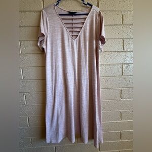 Lane Bryant Blush Pink Knit Top